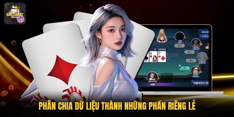 Phân chia dữ liệu thành những phần riêng lẻ